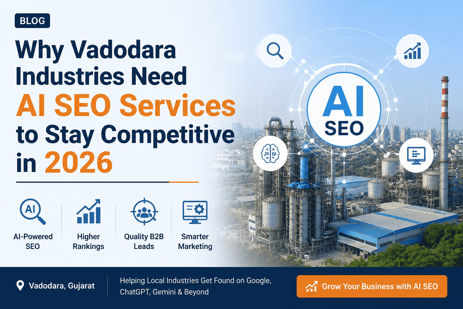 Why Vadodara Industries Need AI SEO Services to Stay Competitive in 2026