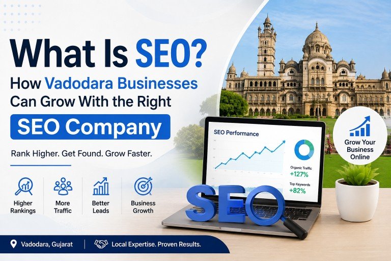 What Is SEO? How Vadodara Businesses Can Grow With the Right SEO Company - AmplifyKlicks